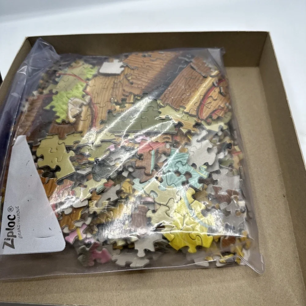 Great American Puzzle Factory KITTY LITTER 1000 pc Puzzle, 8660, 2004, Used 2004